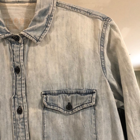 Gap 1969 Chambray Button Down - M - Picture 4 of 4